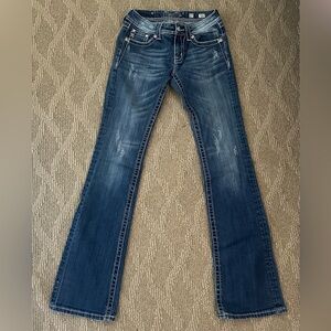 MISS ME VINTAGE BOOT CUT JEANS